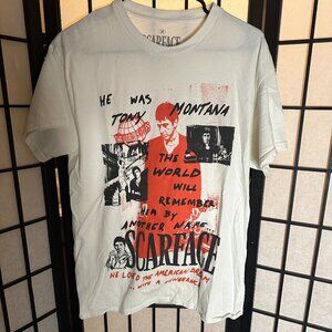Scarface Shirt Movie Al Pacino‎ Tony Montana Size Medium